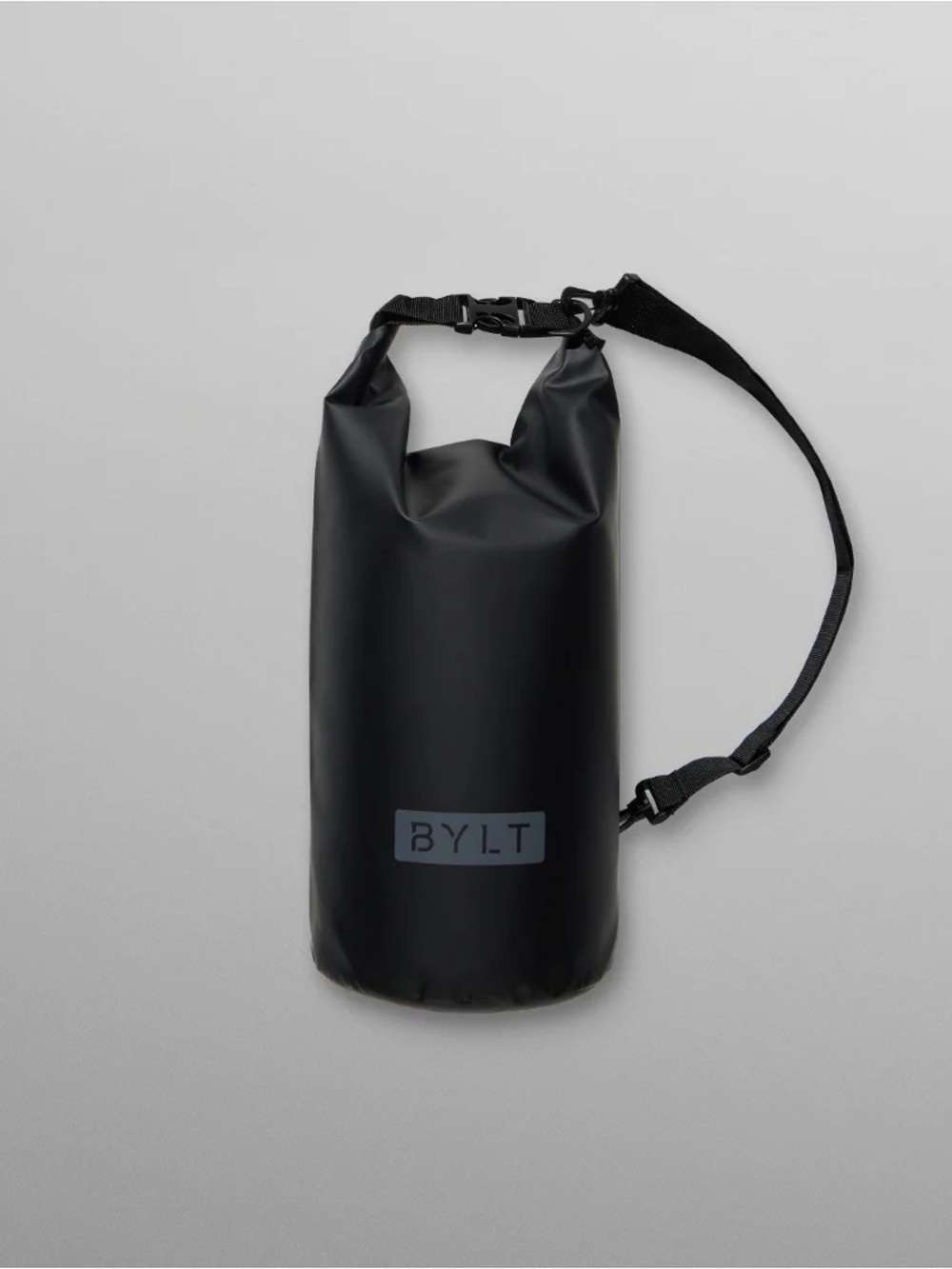 BYLT NEW Black Roll-Top Dry Bag - Men's Waterproof Shoulder Bag